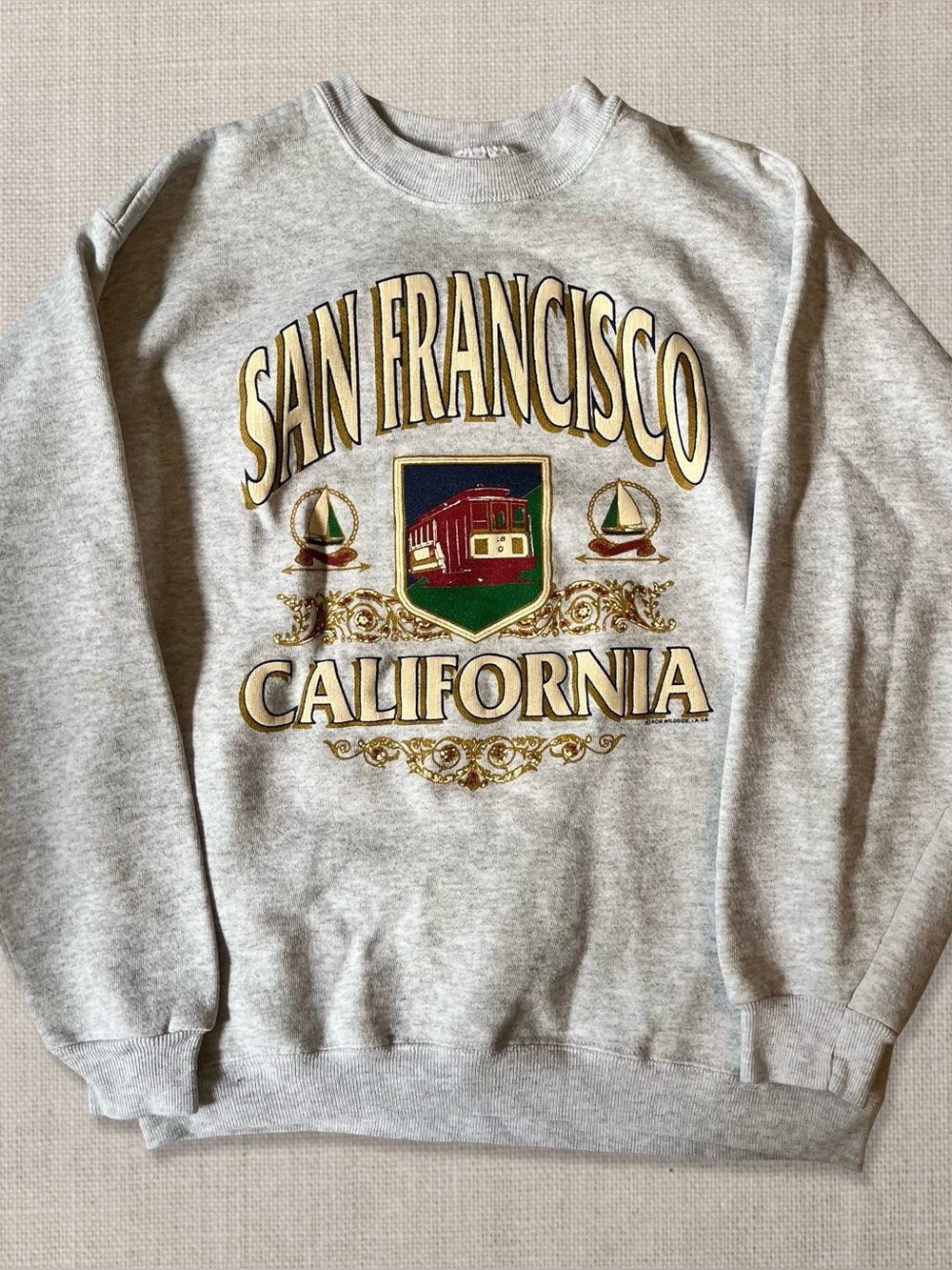 Vintage San Francisco Crew Neck Sweatshirt
